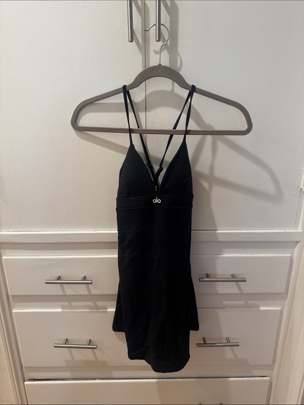 ALO Yoga Airbrush Splendor Dress size xxs blk - Picture 6 of 9